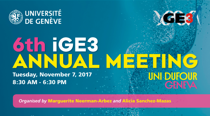 6th Annual Meeting of iGE3